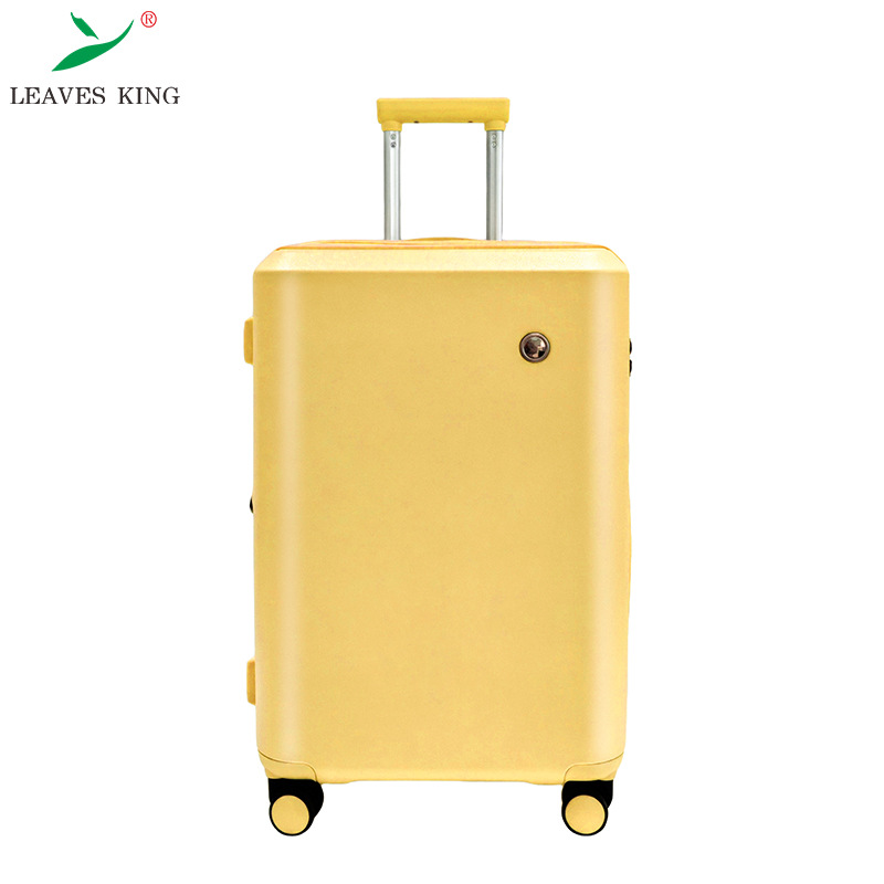 Bộ vali lồng nhau 3 size 20-24-28 inch thiết kế tối giản, nhẹ, bánh xe xoay 360 độ — màu xanh nhạt, màu đen, màu tím nhạt, màu xanh lá cây chi tiết 8