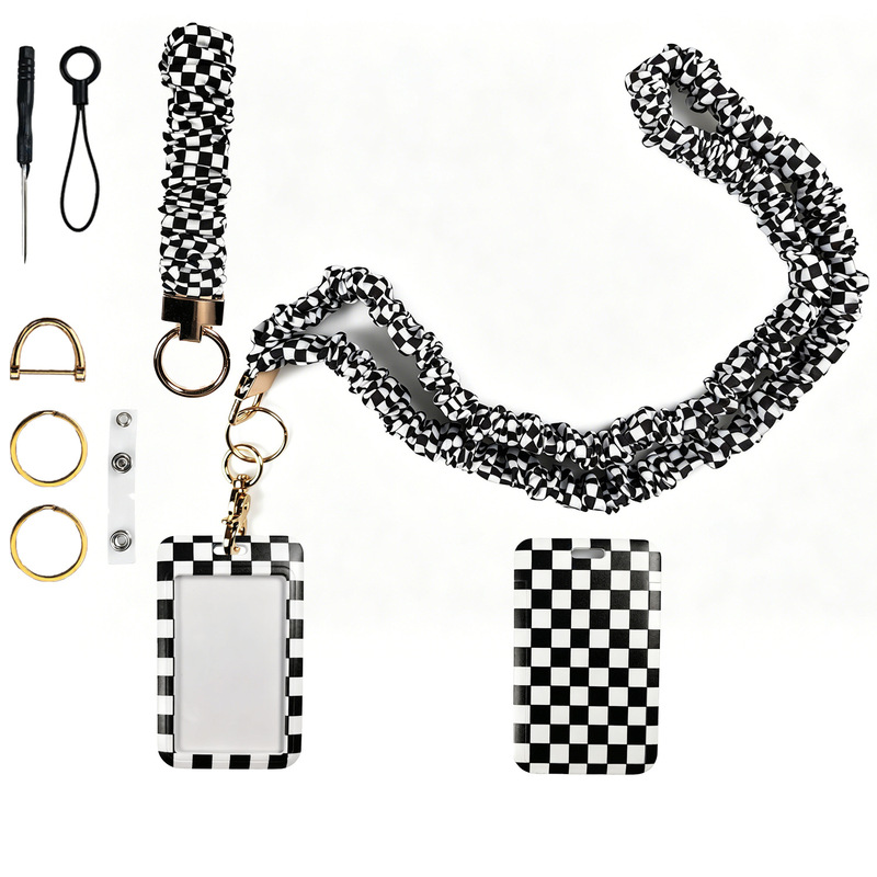 Amazon's New Popular Phone Lanyards, Long and Short Styles, Alloy Keychains, Elastic Polyester Scrunchie Set Amazon's New Popular Phone Lanyards, Long and Short Styles, Alloy Keychains, Elastic Polyester Scrunchie Set