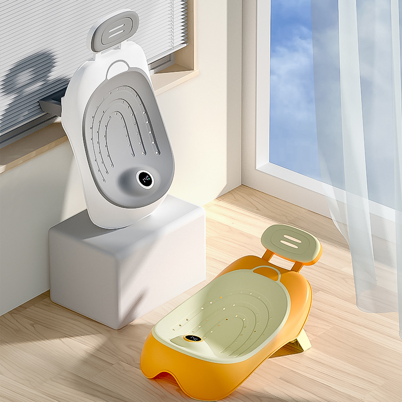 El artefacto del baño del bebé puede sentarse y acostarse, el soporte del soporte del bebé, la bañera antideslizante, la red de baño, la cama de baño, el marco de baño para recién nacidos, la frontera