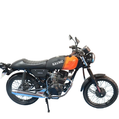 Kavaki Kawasaki Motorcycle Factory South America Hot Selling Retro 125Cc Gasoline Motorcycle (Avtomobil və motosiklet məhsulları istehsal avadan)