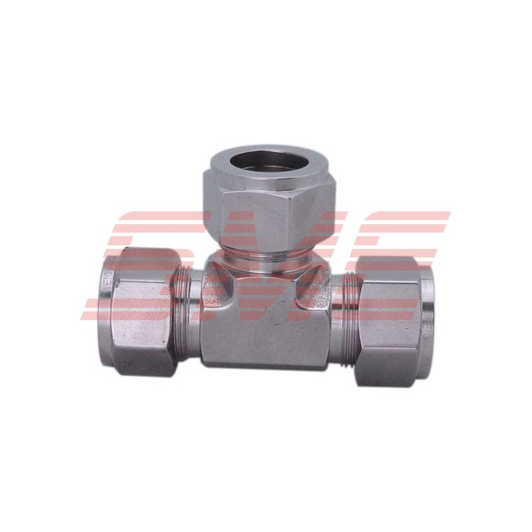 替代764L哈姆雷特HamLet卡套式三通接头机械仪表钢管防泄漏高压管