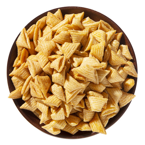 【60 packs per box】Wonder Corner Triangle Crispy Pot Cakes Full Box Internet Snack Cereal Horn Tips Horn Crisps 10 packs