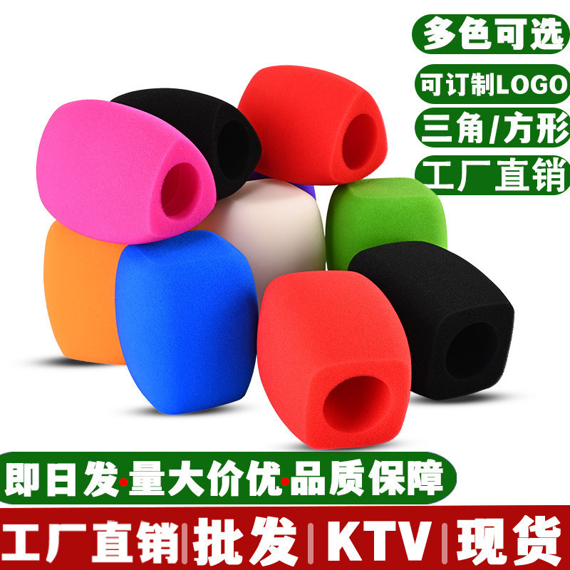 Interview stand logo direct sale, microphone sponge cover with logo for TV news media reporters direct sale Interview stand logo direct sale, microphone sponge cover with logo for TV news media reporters direct sale