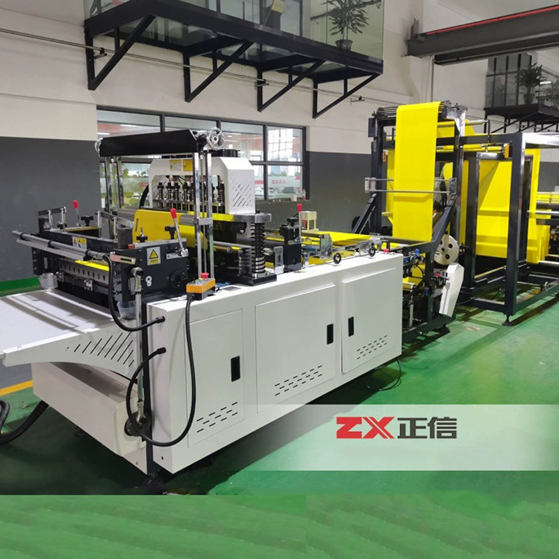 Машина для производства нетканых сумок на заказ, оборудование для производства плоских сумок для покупок, машина для производства нетканых сумок на завязках