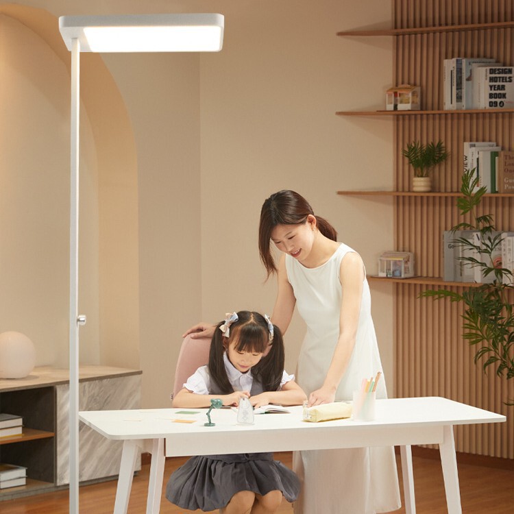 Full-Spectrum Floor-Standing Eye-Protection Lamp, Vertical Street Lamp, Special for Studying, Children's Reading, Student's Smart Homework Lamp Full-Spectrum Floor-Standing Eye-Protection Lamp, Vertical Street Lamp, Special for Studying, Children's Reading, Student's Smart Homework Lamp