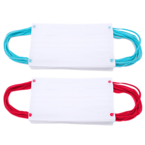 Sanwei manufacturer wholesale dropshipping adult style fashionable breathable colorful ear straps three-layer protection disposable contrasting colors