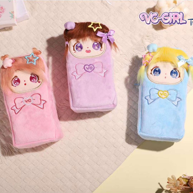 Vitamin C Sweetheart World Multifunctional Vertical Standable Pen Case TR-AA0783…