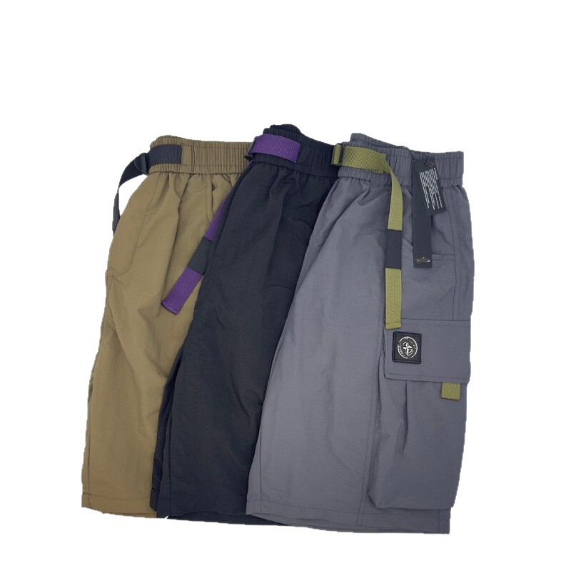 Summer cross-border quick-dry short casual shorts, European and American functional sports pants, loose fit, unisex style Summer cross-border quick-dry short casual shorts, European and American functional sports pants, loose fit, unisex style