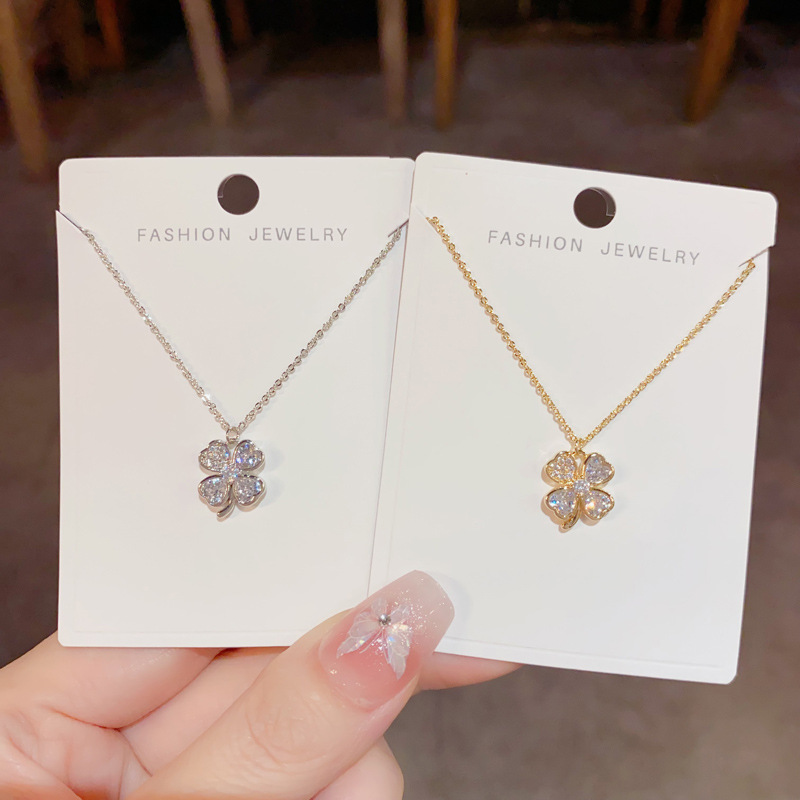 Four Leaf Clover Necklace - Image 1