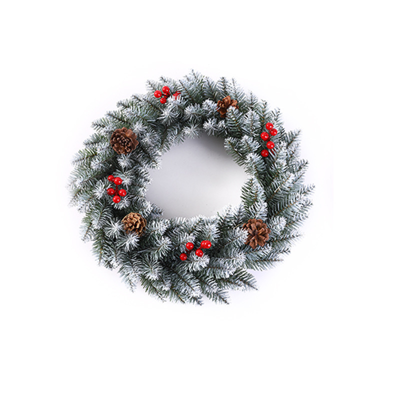 クリスマス装飾花輪藤条クリスマス装飾シーンショーウインドー配置藤輪門掛藤条装飾用品|undefined