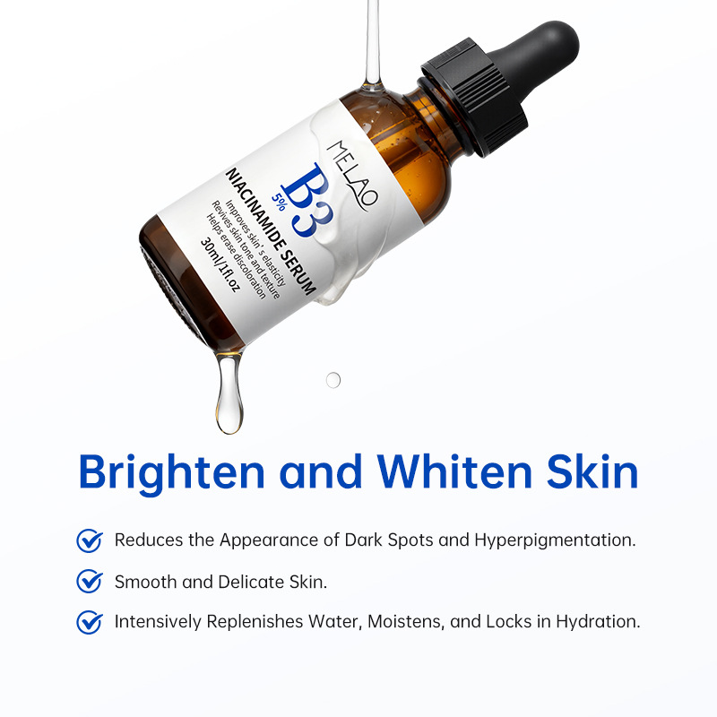 烟酰胺原液传明酸玻尿酸VC精华液亮白5%神经酰胺精华提亮肤色跨境