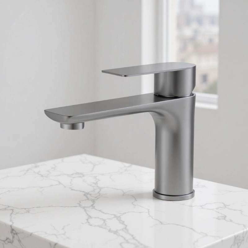 Stainless Steel Faucet Washbasin Household Hot and Cold Water Washbasin Bathroom Sink Faucet