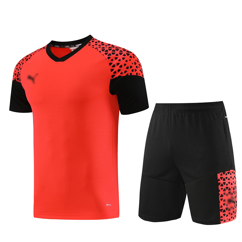 24-25 uniformes de fútbol, trajes casuales, deportes de secado rápido para hombres, camisetas de fútbol de manga corta, uniformes de competición, el equipo establece el número de impresión Z