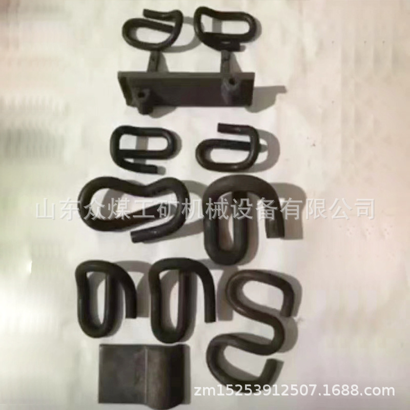 现货批发50kg重型铁路轨道扣件弹条 E型压板弹条 加厚三型弹条
