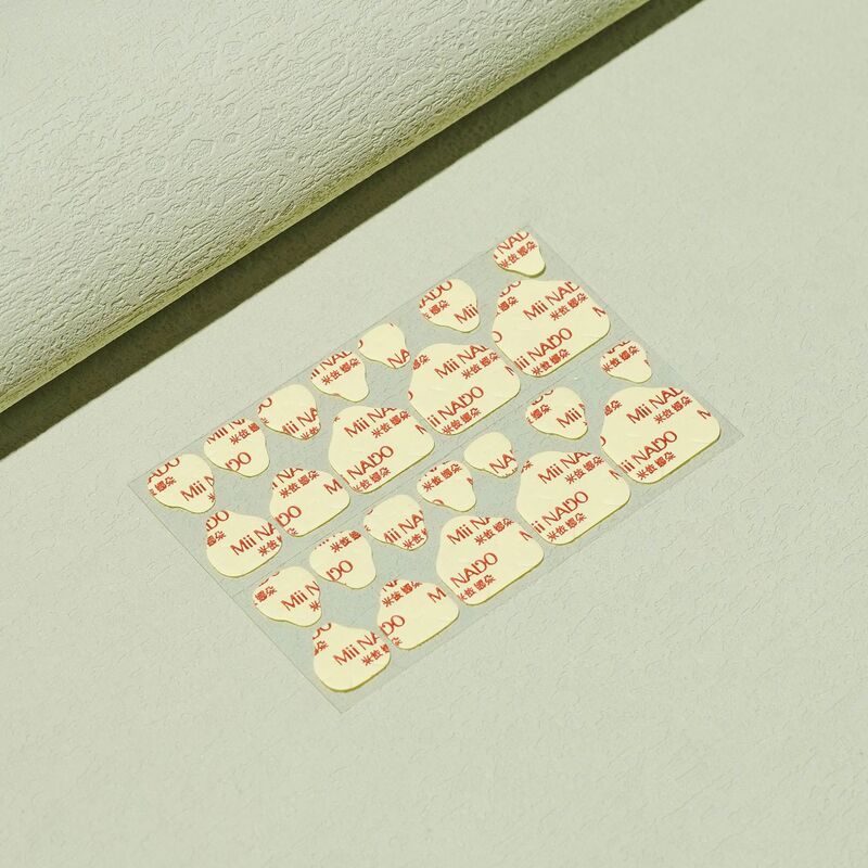 ウェアラブルネイルツールキット巨大な粘着性クラフト紙ゼリー接着剤強力な高粘度ドーパミン両面テープ防水性と堅牢性|undefined