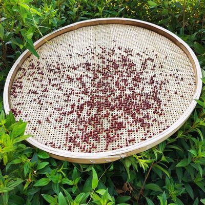 Bamboo Drying basket Bamboo weave Bamboo Products Dustpan Nonporous Bamboo sieve household dried food Baskets Large Bamboo plaque