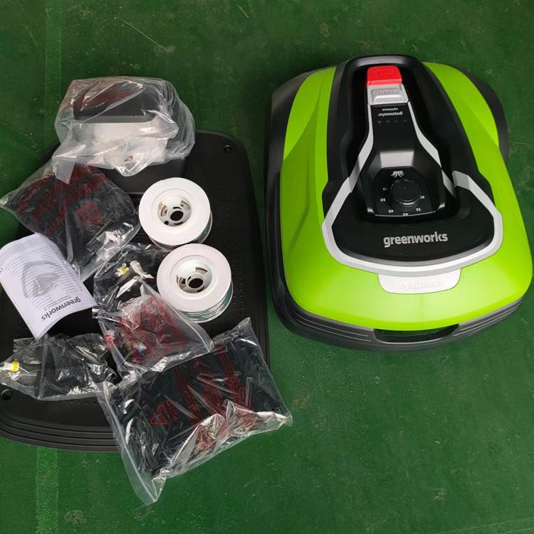 greenworks电动割草机 手机远程操控智能割草机器人 花园剪草机械