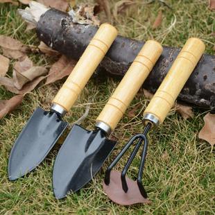 Flower Planting Tools for Home Gardening, Gardening, Soil Loosening, Flower Shovel, Potted Flower Planting Tools, Three-Piece Set of Small Shovels