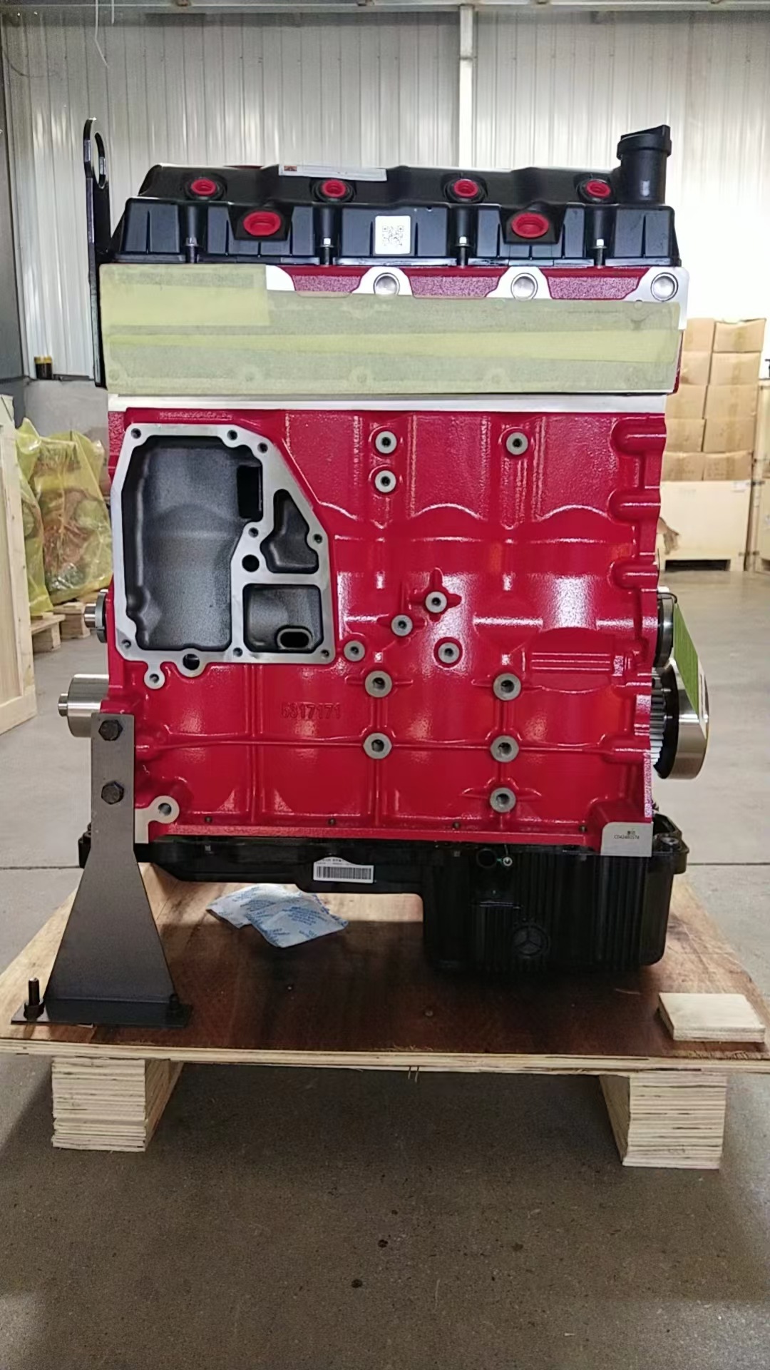 Factory Sale Cummins Diesel Isf3.8 4 Cylinder Engine Meet Euro Iv