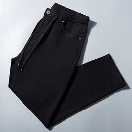 新款黑色超弹力素版牛仔裤图片色国内一二线品牌有吊牌有领标貂皮