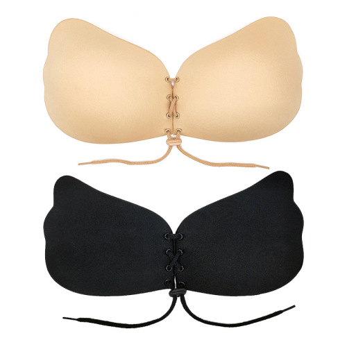 Cross-border silicone bra lesbian goddess nipple invisible bra silicone plus size breast patch underwear