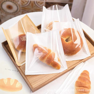 Oil-proof Bag One Piece Toast Bag Croissant Bread Pineapple Bag Translucent Donut Bag