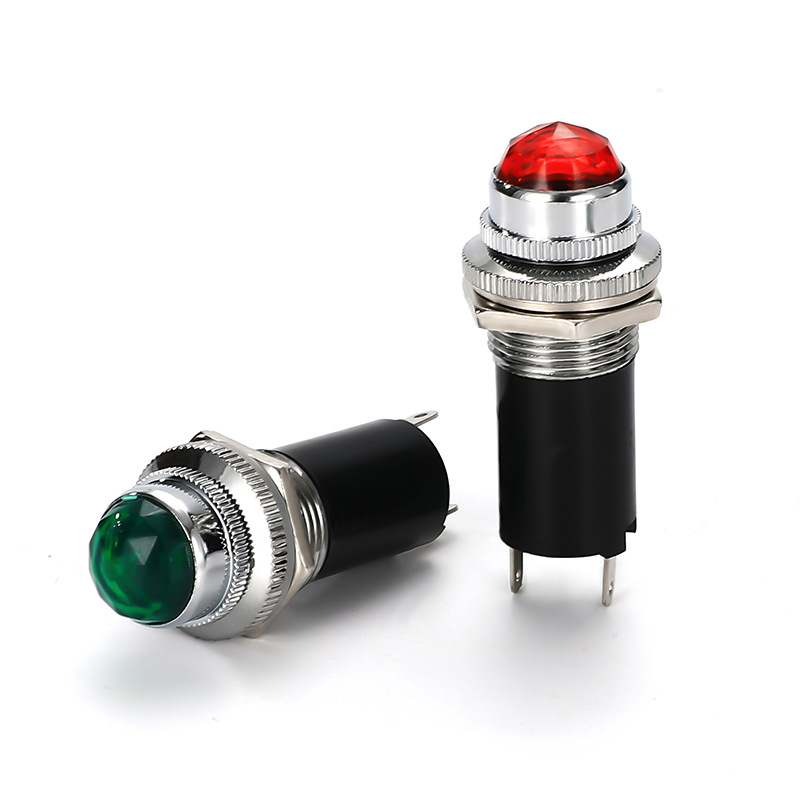 大量供应钻石头16MM指示灯外形 指示灯信号灯6V-6.3V 12V24V