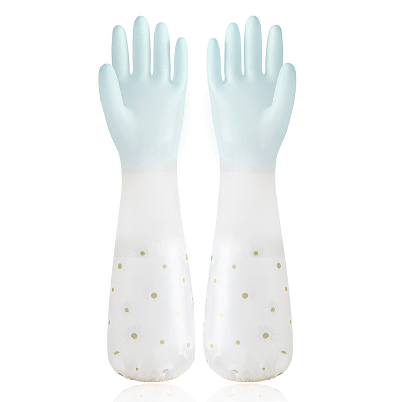 벨벳 없는 작은 데이지/다발 [투명 블루]