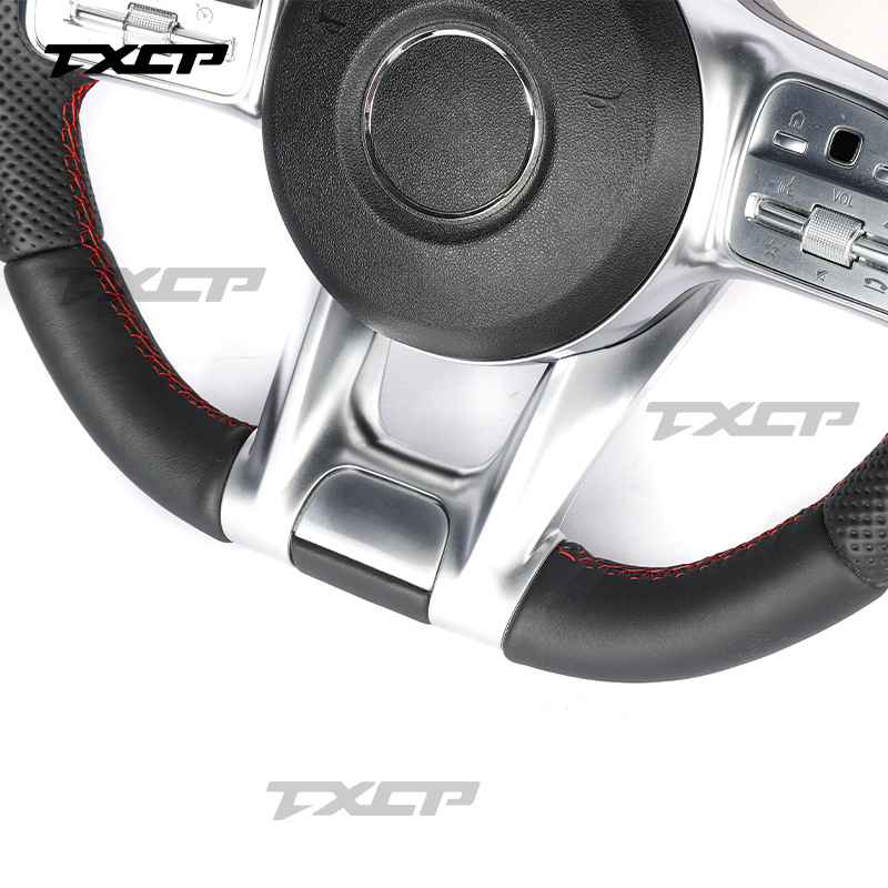 Suitable for Mercedes-Benz A/C/E/G/S/E-class GLC GLAW205W204 modified and upgraded genuine leather car steering wheel