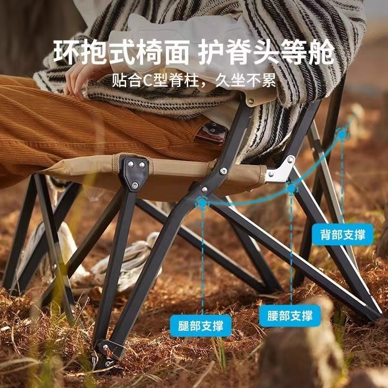 Silla plegable silla de almuerzo silla de camping al aire libre silla de oficina silla de playa siesta silla de almuerzo fábrica de cama plegable