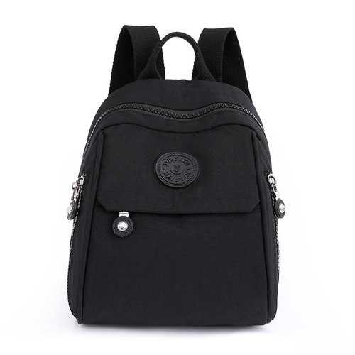 Ladies Double Strap Bag Factory Wholesale New Casual Trend Outdoor Travel Backpack College Students Plain Fashion School Bag