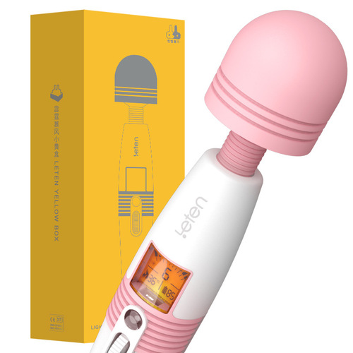 leten thunder storm lightning AV stick youth version female masturbation vibrating massage stick heating charging fun