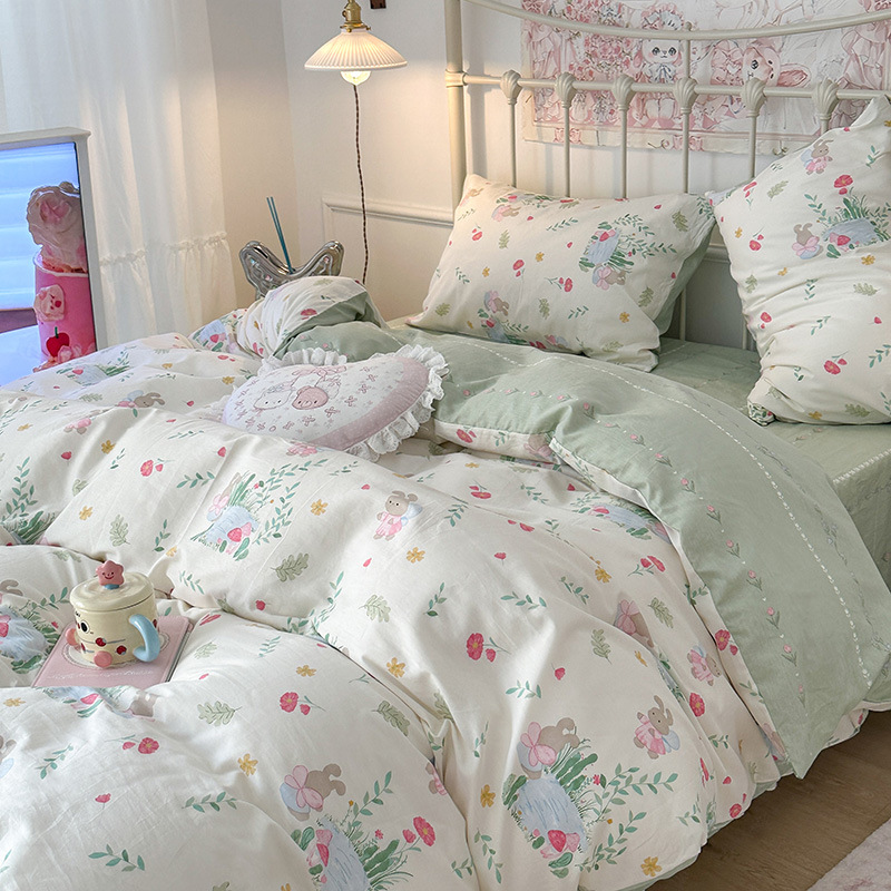 여름 힐링 토끼