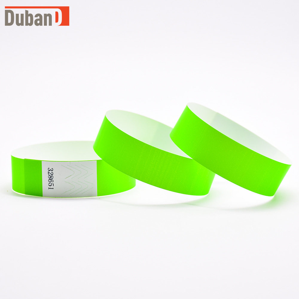 합성 종이 형광 녹색