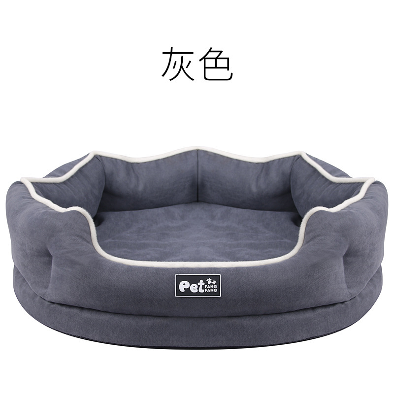 Colchón de mascotas perrera gato al por mayor espuma memoria extraíble y lavable Lisi terciopelo nido mascota