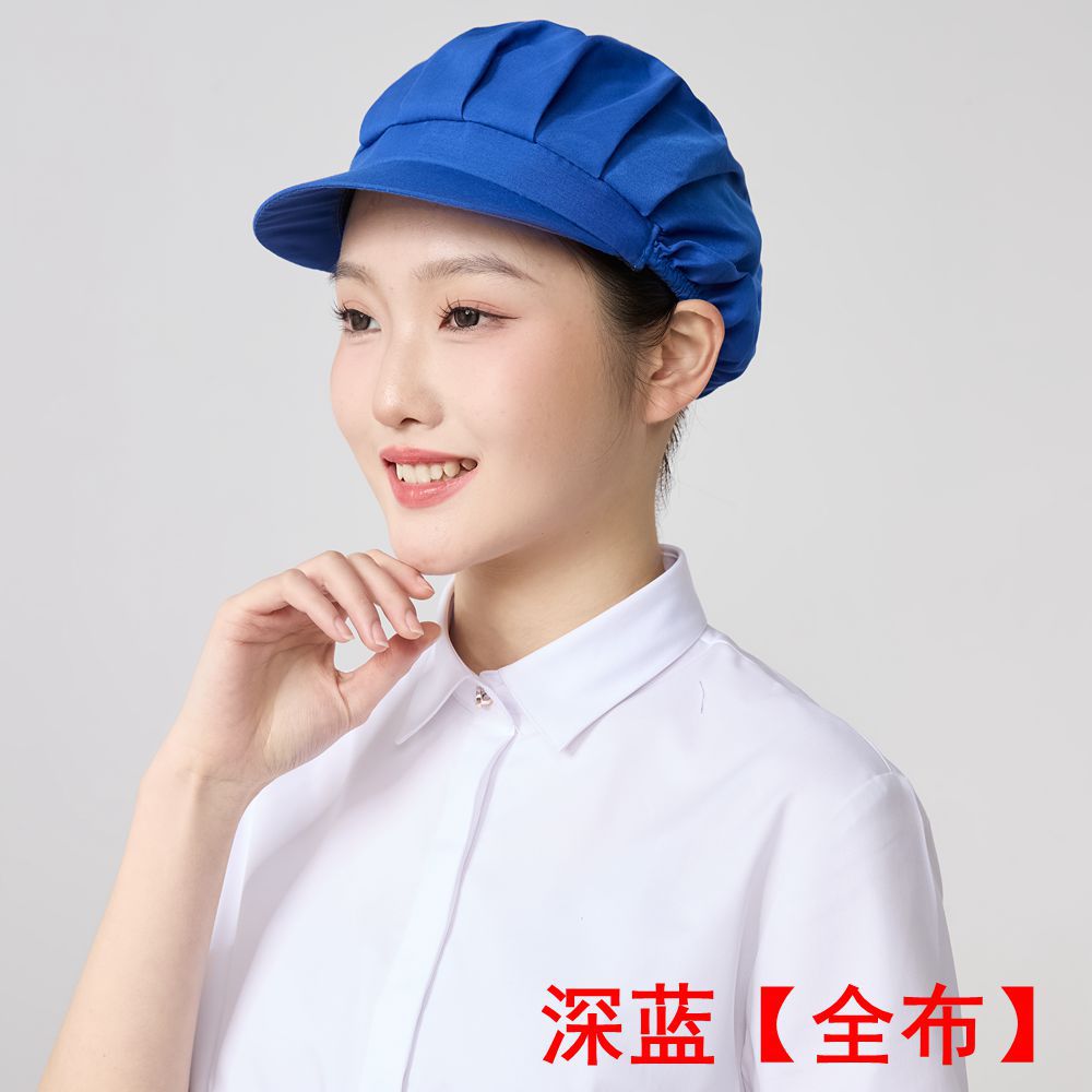 tapa de red a prueba de polvo a prueba de aceite permeable al aire tapa de red especial para fábrica de alimentos comedor de mujeres taller de cocina tapa de trabajo