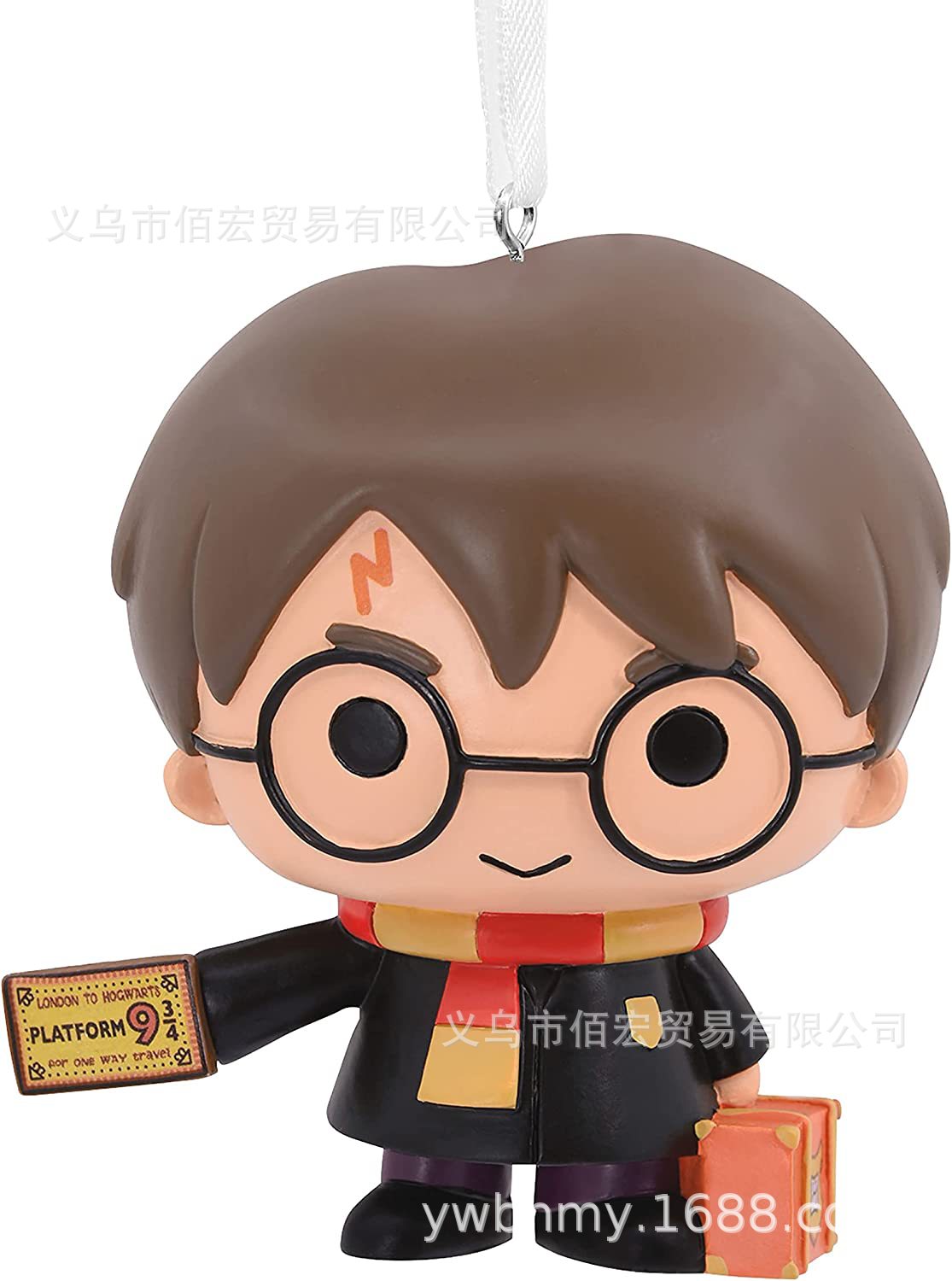 2022 transfronterizo nuevo personaje muñeca de dibujos animados decoraciones de Navidad Harry Potter avión decoración coche adornos