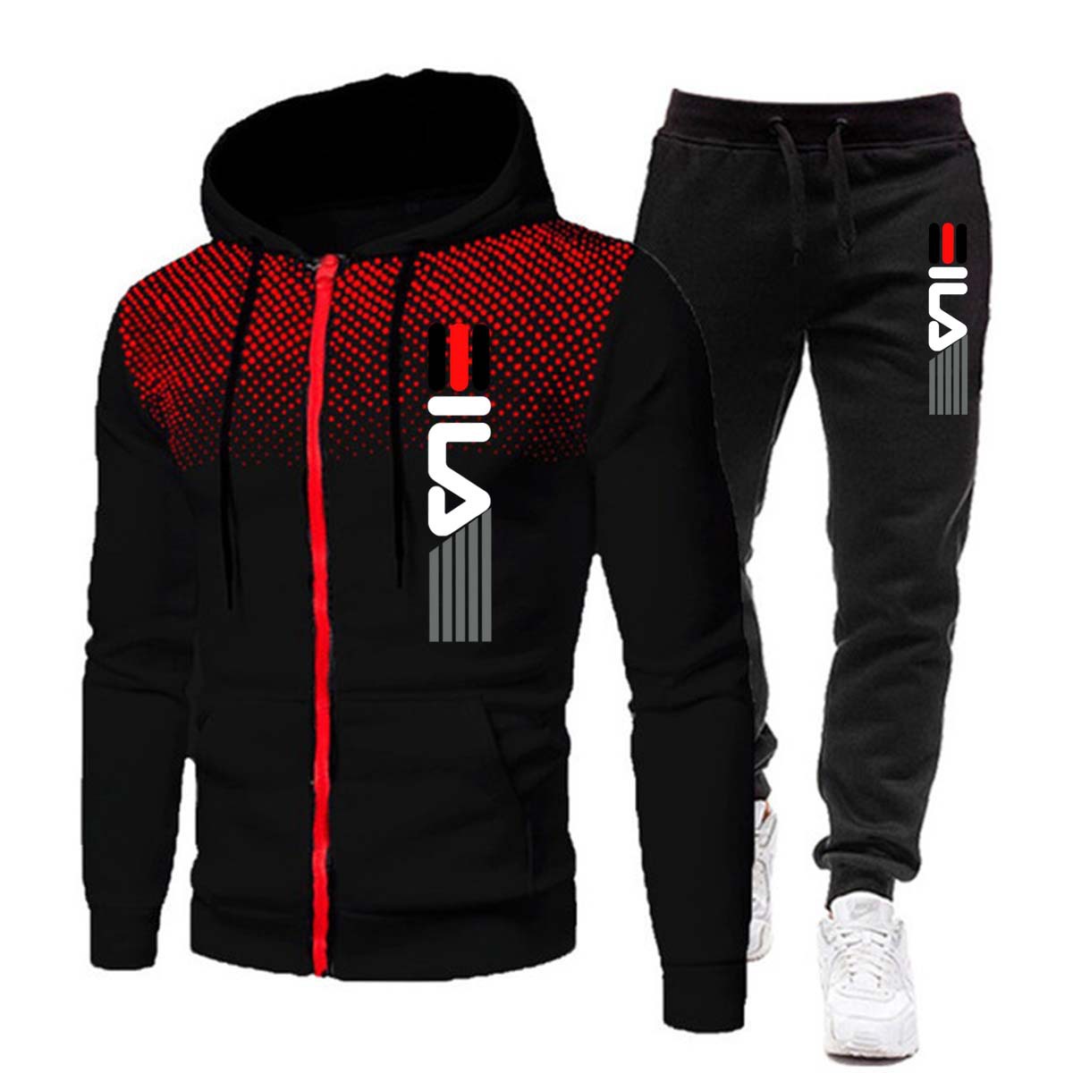 Men's Fleece Tracksuit Set - Image 2