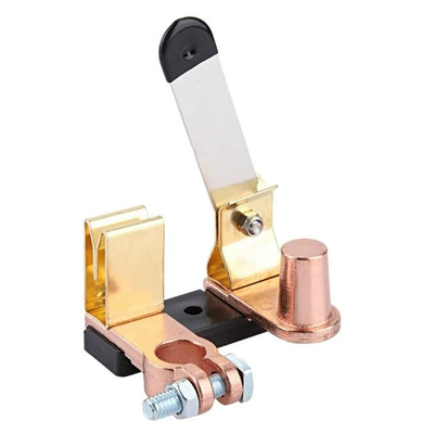 Power supply, ignition system accessories knife switch car battery - alloy-copper-plating-vertical