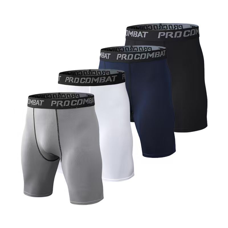 Hot-Selling Men's Sports Compression Shorts, Quick-Dry Elastic Fitness Running Track and Field Basketball Training Compression Wear Hot-Selling Men's Sports Compression Shorts, Quick-Dry Elastic Fitness Running Track and Field Basketball Training Compression Wear
