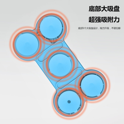 New cross-border silicone pet licking mat pet plate dog licking mat placemat dog slow food mat suction cup slow food mat