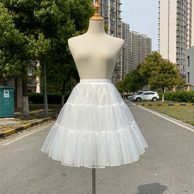Bust Lolita Lolita daily support boneless soft gauze cloud support 50cm petticoat own factory, beautiful quality and good price