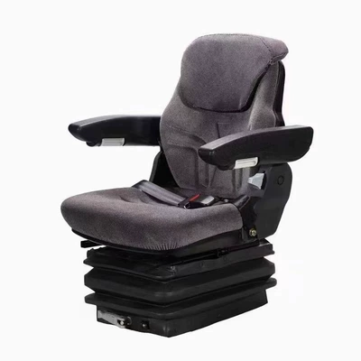 Forklift Car Seat Assembly, Adjustable Backrest and Armrest with Shock Absorption, Custom Engineering Vehicle Loading Machinery Seat (Other vehicle seats) - luxury-seats-suspension-shock-absorption