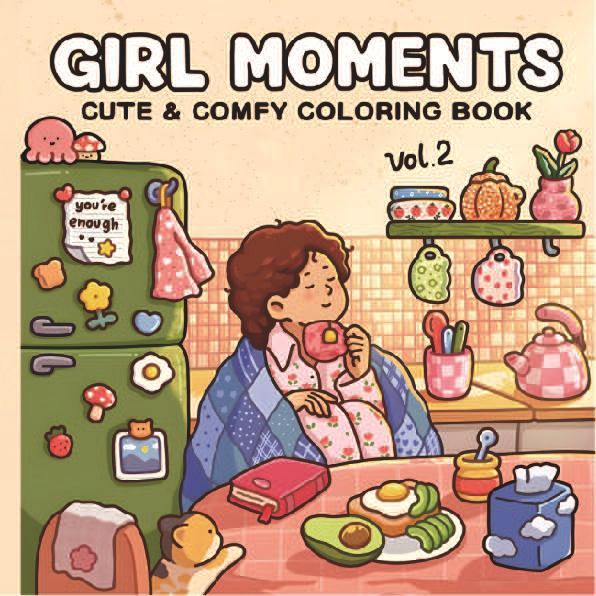 亚马逊热销Coloring Book涂色本填色本小角落怪兽系列儿童绘画本|undefined