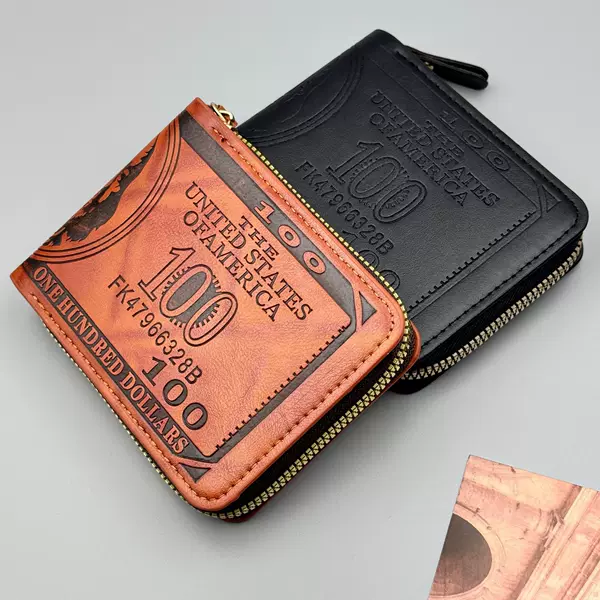 Cross-border new ultra-light US dollar wallet Europe and the United States hot explosive manufacturers in stock Amazon direct supply change wallet bag