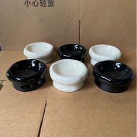 宠物碗陶瓷可爱猫食盆猫咪吃饭碗喝水高脚陶瓷碗猫猫食具陶瓷猫碗
