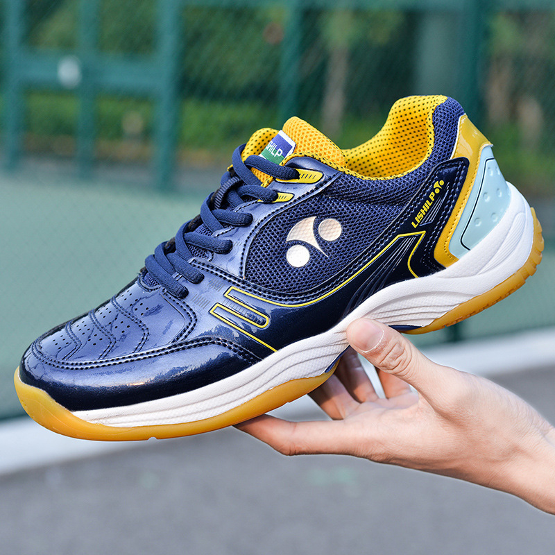 Badminton Shoes Tennis Shoes Youth Student Competition Training Shoes Lightweight Sports Running Shoes Breathable Hand-Painted