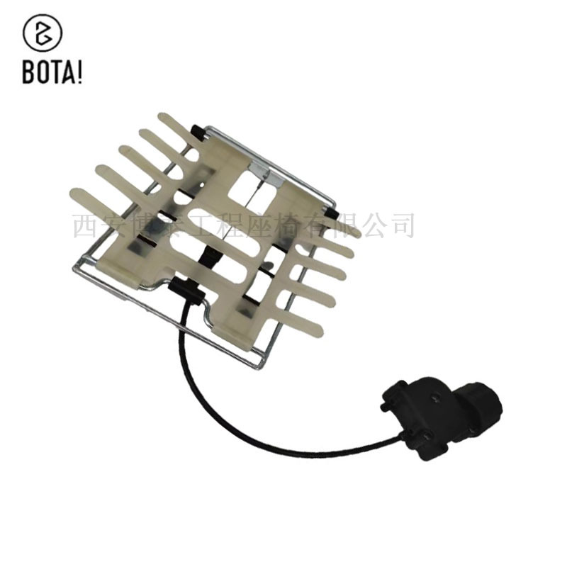 Asiento de coche soporte lumbar manual soporte lumbar mecánico soporte de placa de plástico soporte lumbar comodidad piezas de modificación