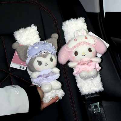 Belt Shoulder Pads Cute Cartoon: Seat belt shoulder pad