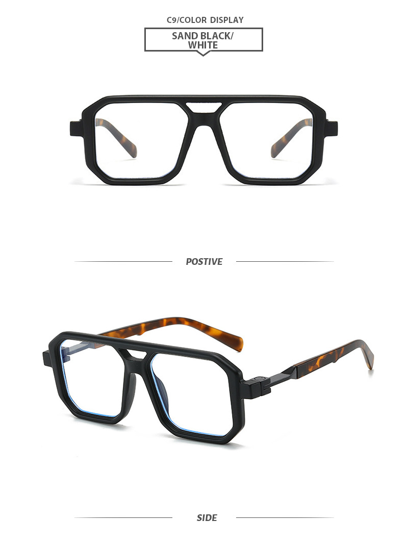 65g Weight Full Frame Glasses Structure Sunglasses Classification PC, UV400 Protection Lens Material Square Glasses Style Outdoor, Travel Occasion Square Pattern All Seasons Season Unisex Gender Basic, Hawaiian, Tropical Style Basic Hawaiian Tropical Square PC UV400 Protection Square Full Frame Women's Sunglasses 14